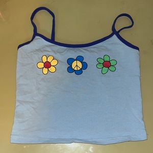 floral tank top